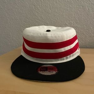 New Era Summit Cincinnati Reds Red White Stripe